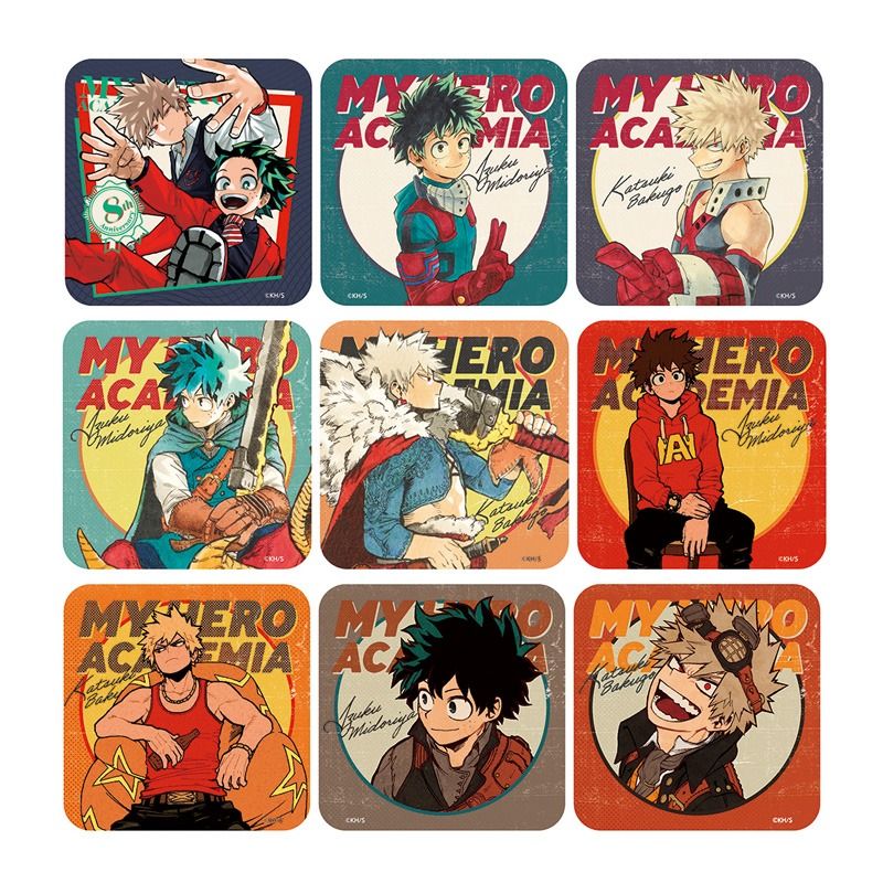 我的英雄學院卡紙全套48種Jump 日本正版僕のヒーローアカデミア, 興趣及遊戲, 手作＆自家設計, 文具及工藝- 畫作及印刷品- Carousell