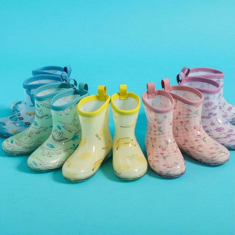 🇯🇵日本直送🔥小童彩色圖案雨靴水鞋雨鞋☔️👶 Kids color rain shoes