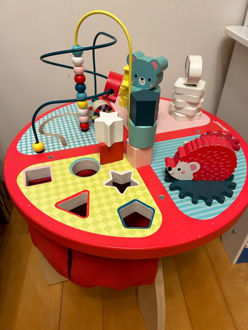 Janod baby clearance forest activity table