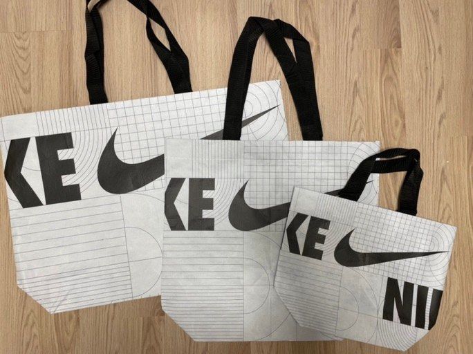 Nike shopper on sale bag