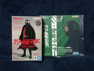 現貨日版SHF Shin Kamen Rider 特典紙套封套幪面超人1號, 興趣及遊戲