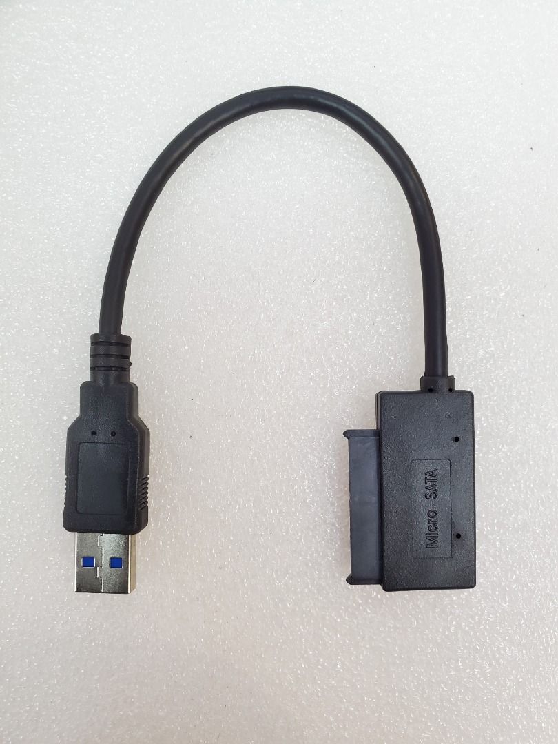 USB 3.0 to Micro SATA 16 Pin SSD Adapter Cable SATA III