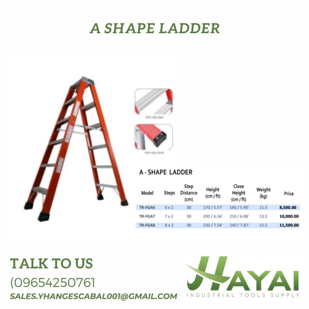 A - SHAPE LADDER, Commercial & Industrial, Construction & Building ...