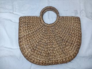 Abacca hand bag / summer bag / beach bag