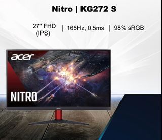 Acer KG272S 27” FHD (165Hz)