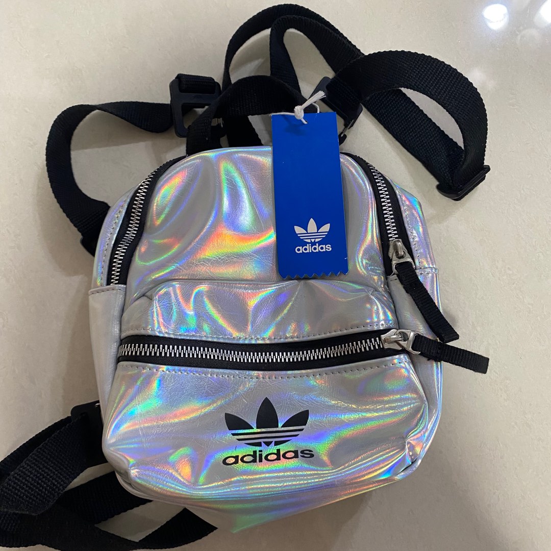 Adidas holographic mini hotsell backpack