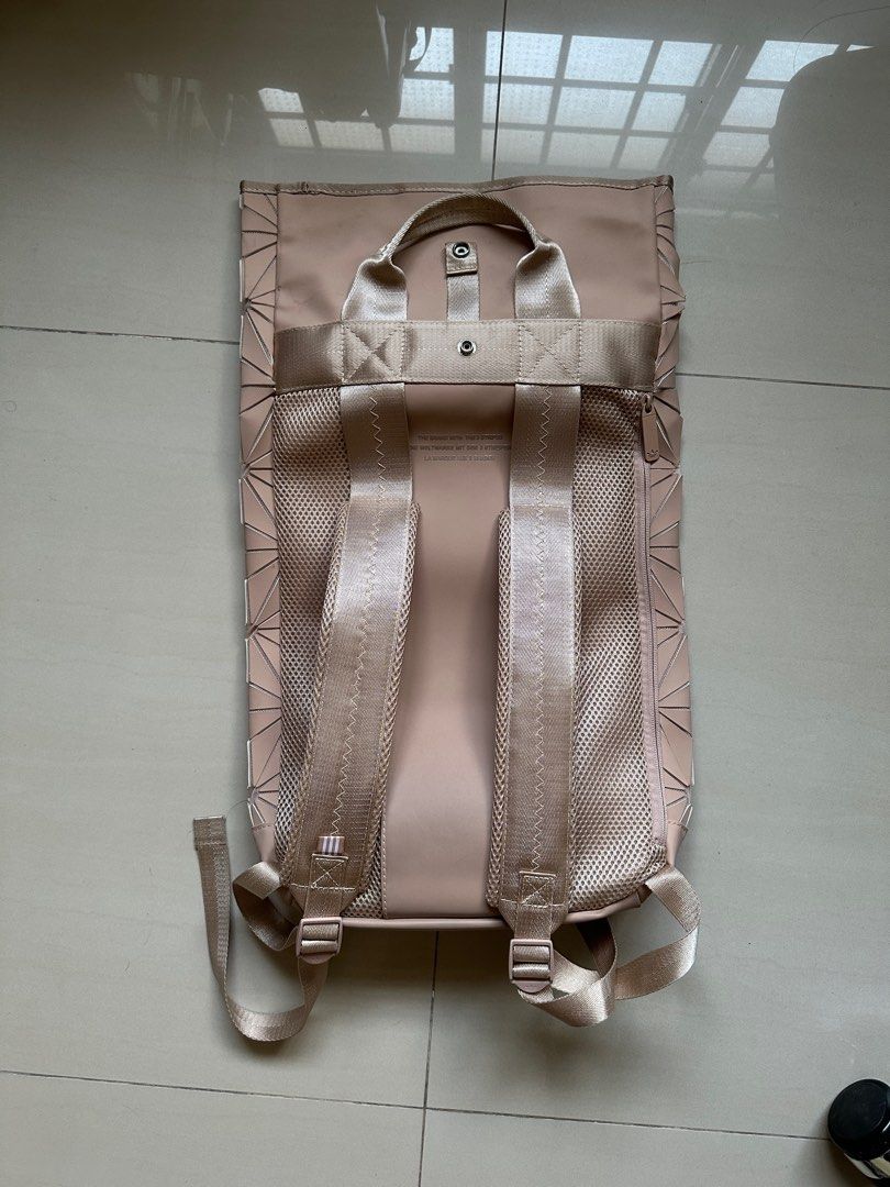Adidas originals geometric 3d roll top backpack hotsell