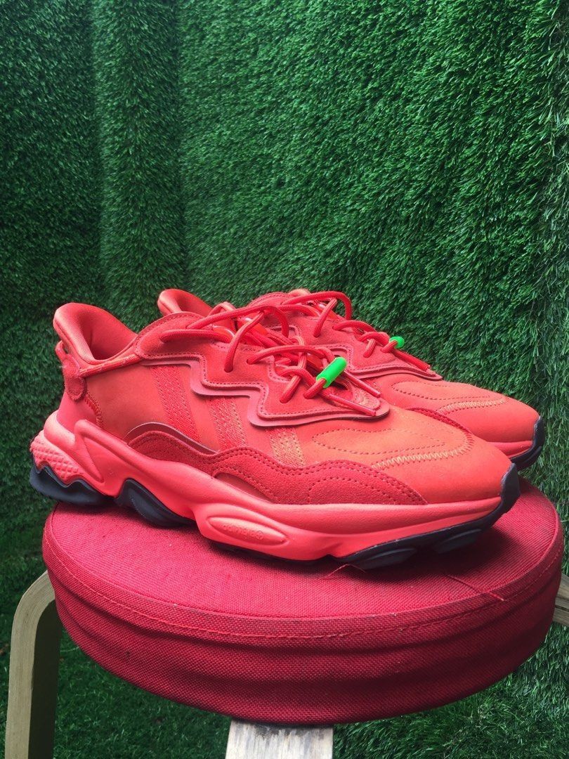 ADIDAS OZWEEGO TR HI RES RED Men s Fashion Footwear Sneakers on Carousell