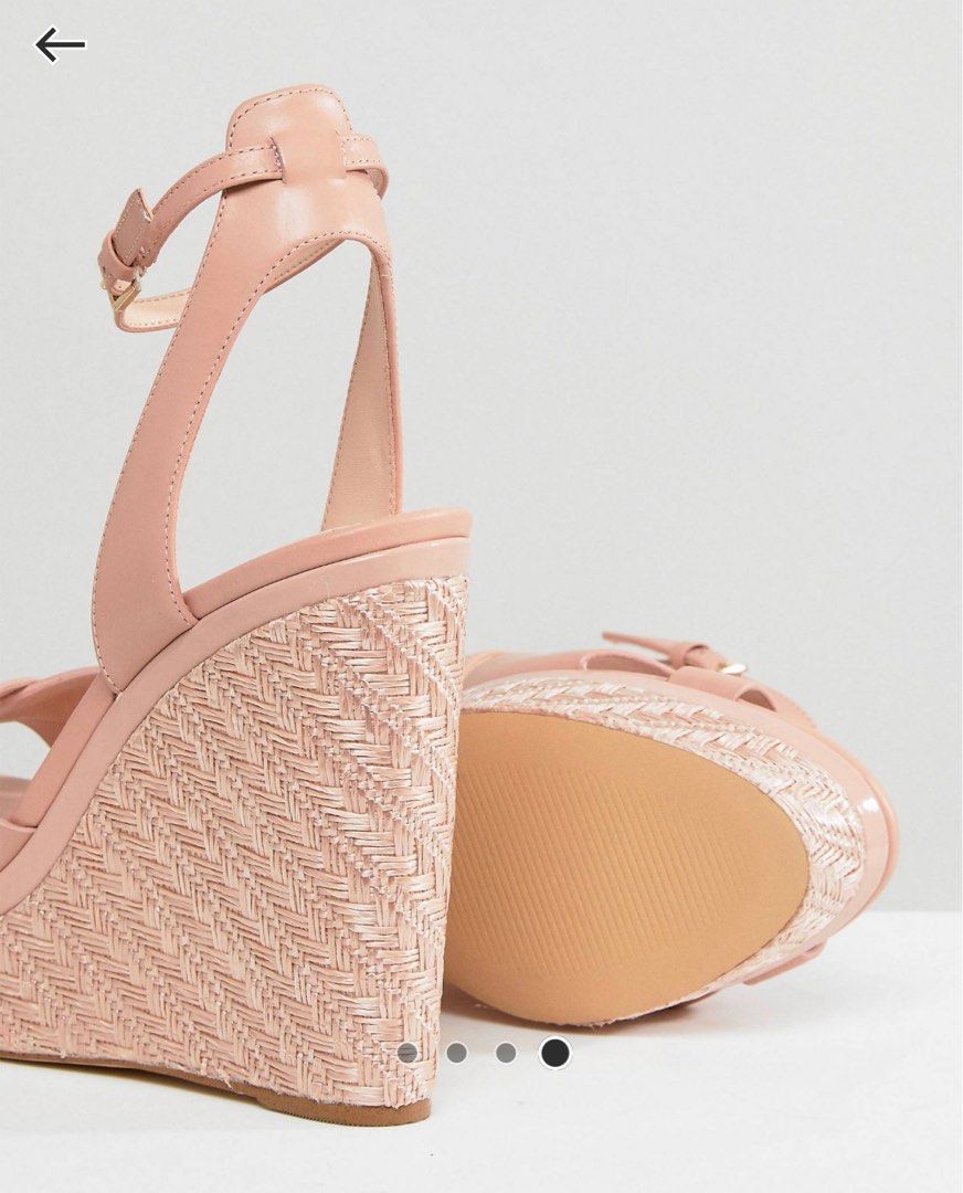 Aldo shop nude wedges