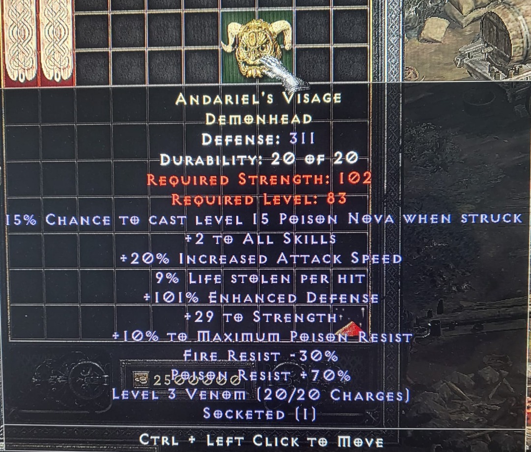 Andariel's Visage (NonLadder) Diablo 2 Resurrected (Desktop version