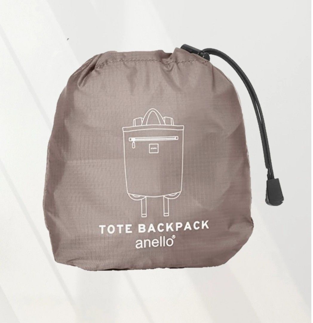 ANELLO FOLDABLE BACKPACK TOTE