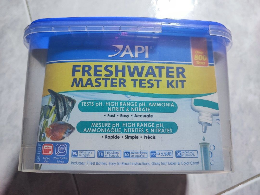 API Freshwater Master Test Kit, Pet Supplies, Homes & Other Pet ...