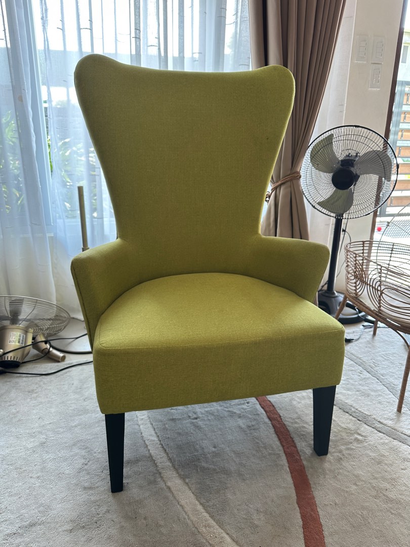 Apple Green Accent Chair on Carousell