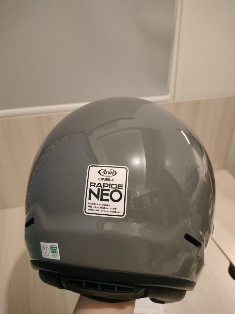 ARAI RAPIDE NEO (MODERN GRAY), Motorbikes, Motorbike Parts