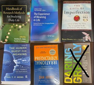 Assorted Psychology Books