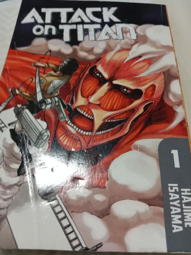 Attack on Titan volume one season 1, Hobbies & Toys, Books & Magazines, Comics & Manga on Carousell