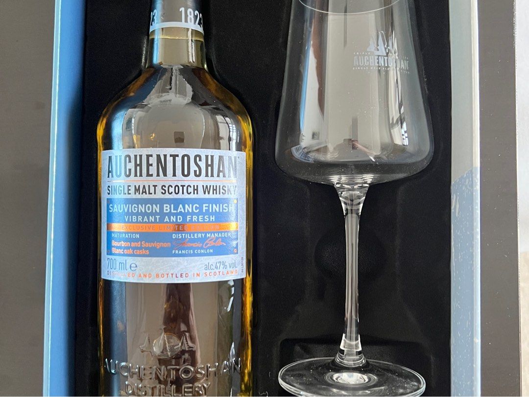 Auchentoshan single malt scotch whiskey - Sauvignon Blanc Finish, Food ...