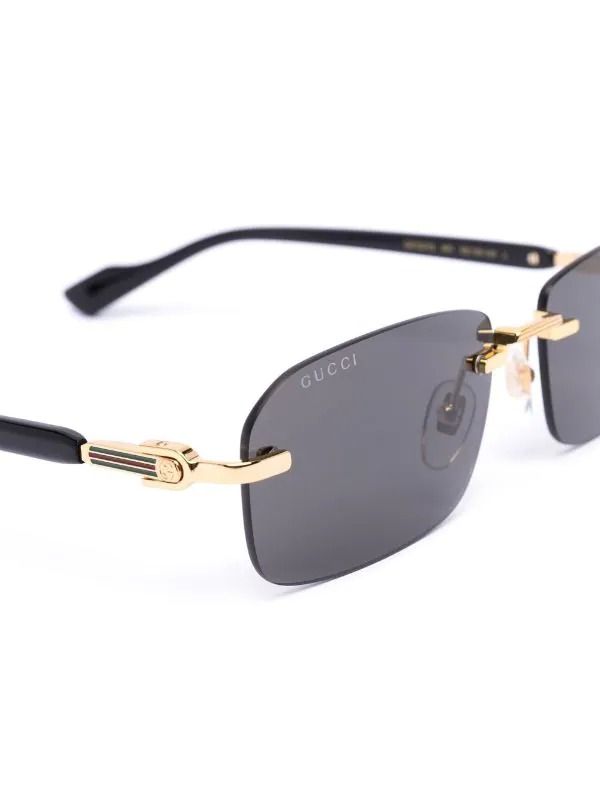 Gucci sunglasses on sale rimless