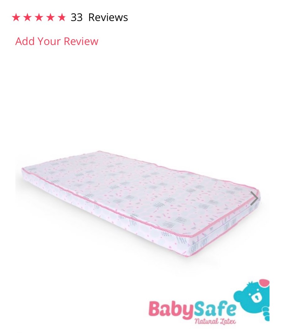 BabySafe Cot Latex Baby Mattress, Babies & Kids, Baby Nursery & Kids