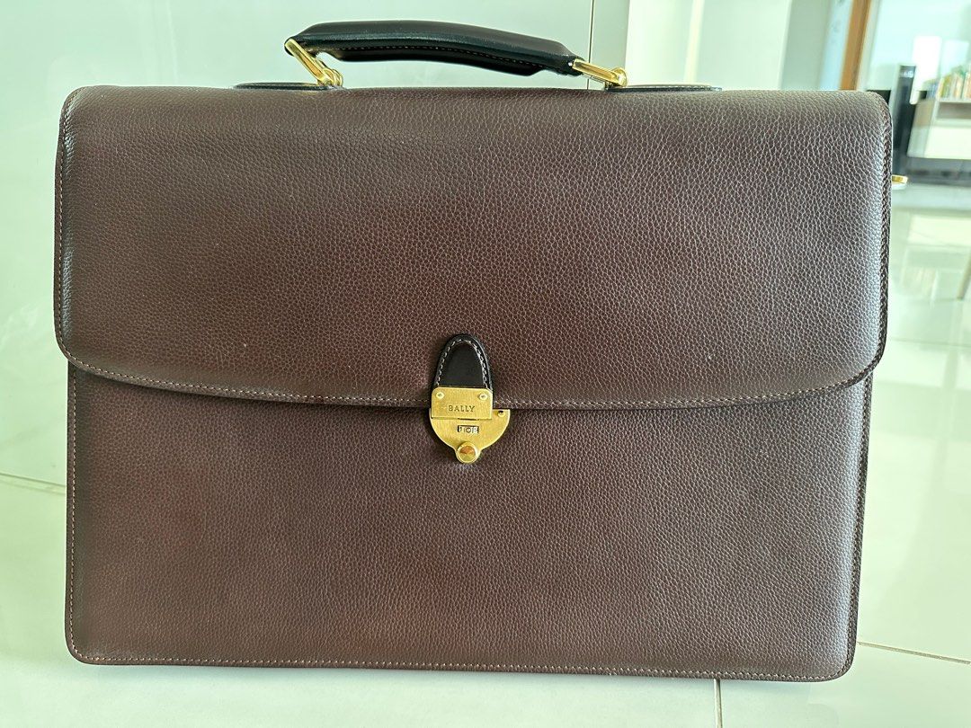Bally vintage briefcase, Men's Fashion, Bags, Briefcases on Carousell