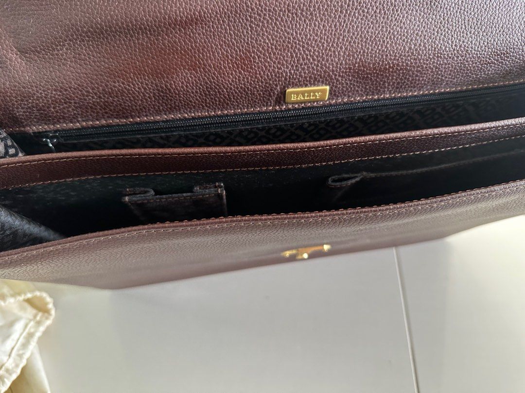 Bally vintage briefcase, Men's Fashion, Bags, Briefcases on Carousell