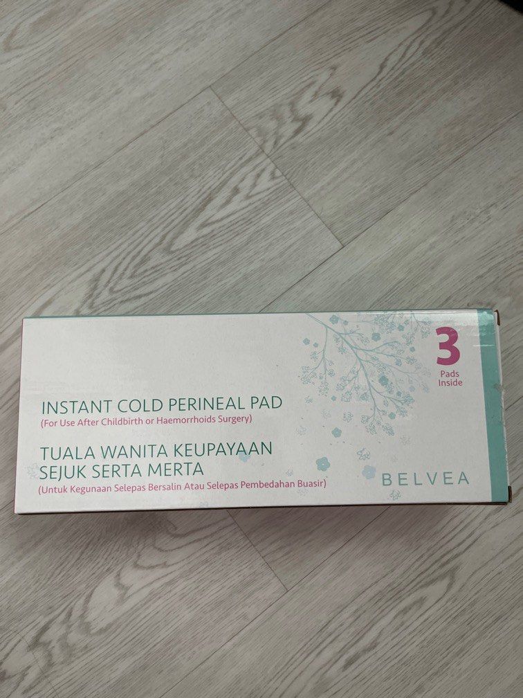 5x Belvea Instant Cold Perineal Pad, Babies & Kids, Maternity Care on  Carousell