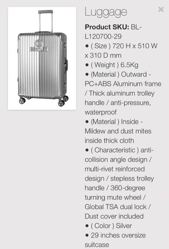 It luggage bentley 2025