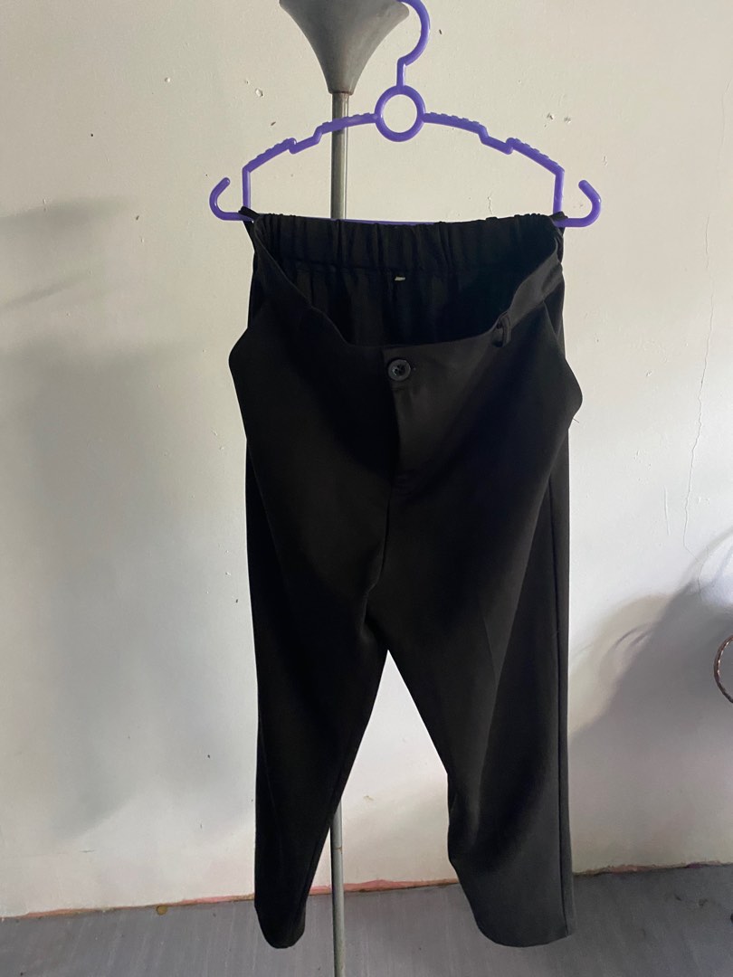 black slack / suit pants, Women's Fashion, Bottoms, Jeans & Leggings on