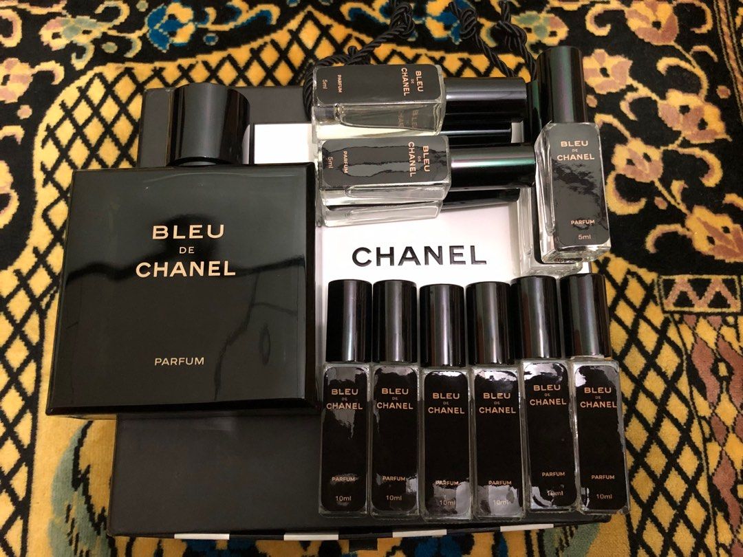 Chanel Bleu de Chanel EDT Travel Spray 20ml  2 Refills 20ml for Men  Eau de Toilette Gift Set GiftSet Refill Brand New 100 Authentic  PerfumeFragrance Beauty  Personal Care Fragrance 