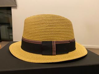 Boater hat straw