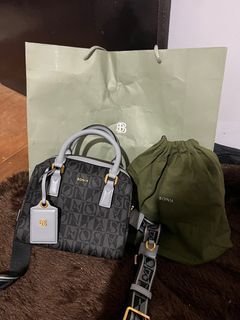 bonia speedy bag signature bonia