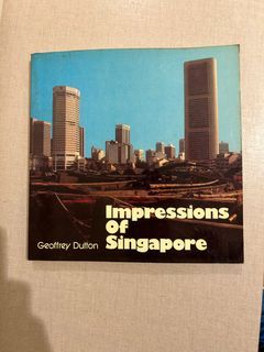 book on Singapore 1981 Singapore Impression Geoffrey Dutton