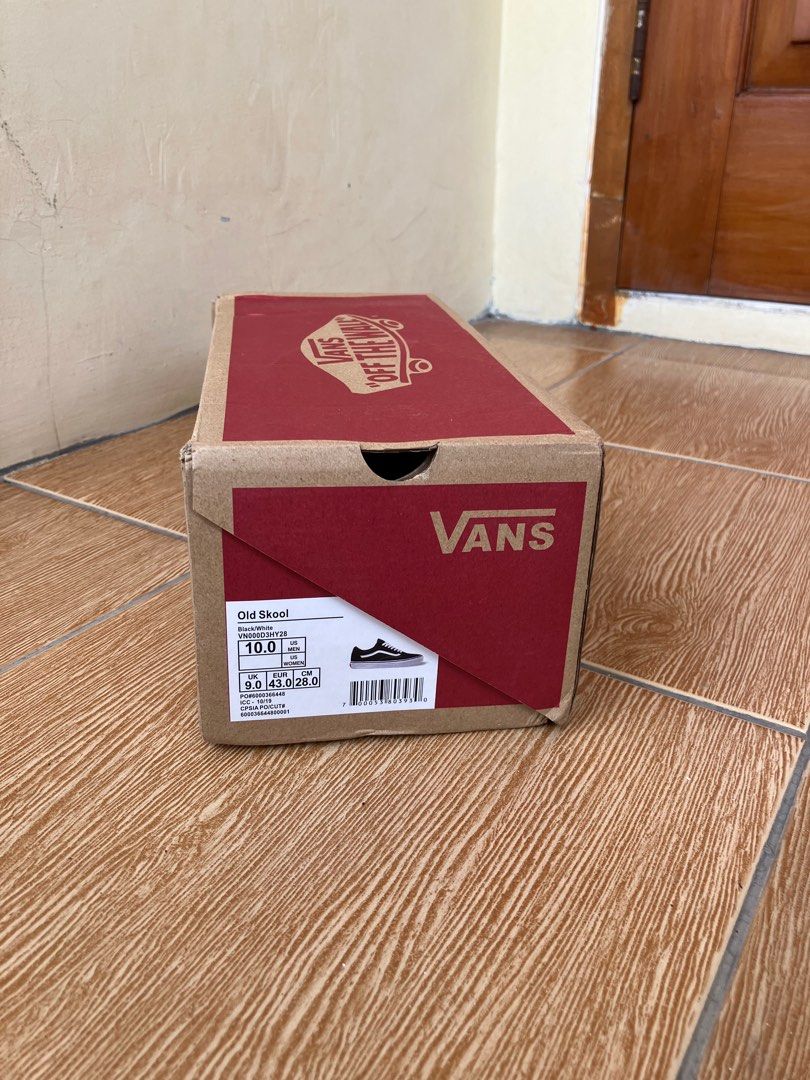 Kotak sepatu vans original outlet