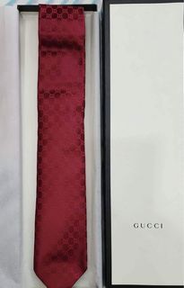 Brand new Gucci red neck tie