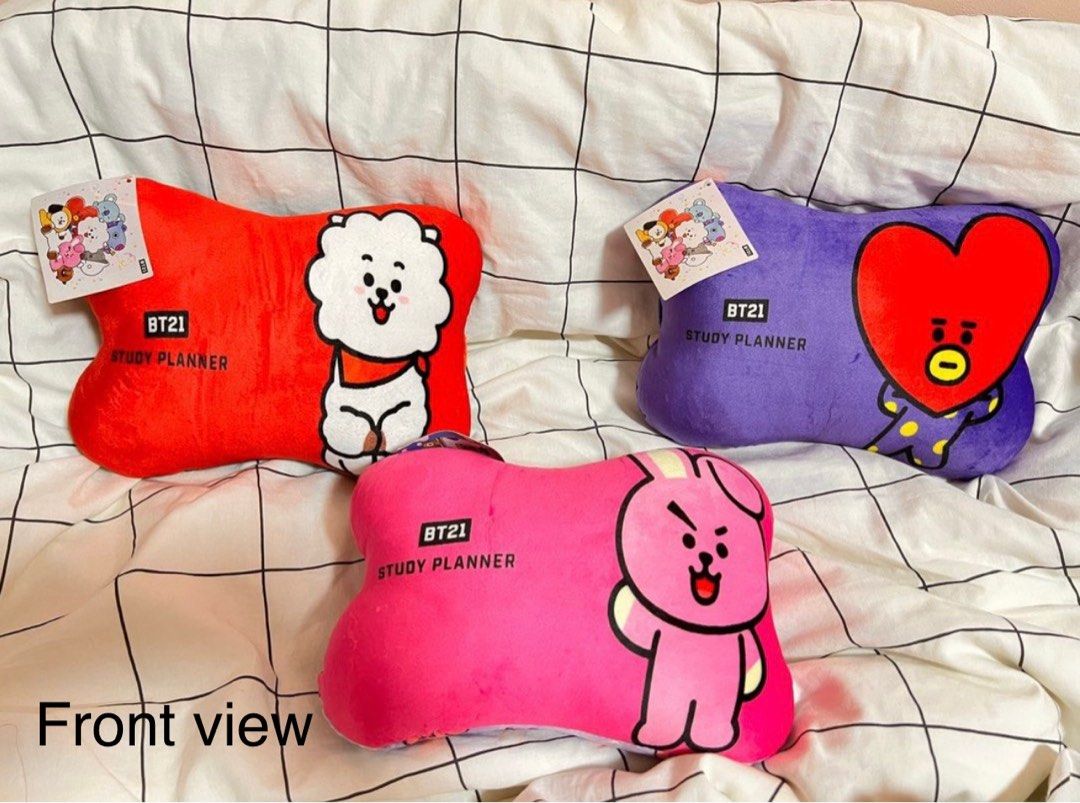 BT21 Pillow, Furniture & Home Living, Home Decor, Cushions & Throws on