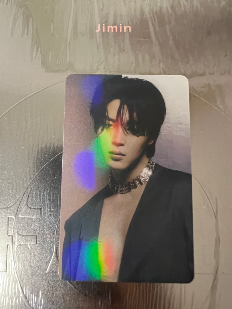 BTS Jimin Face Album JPFC photocard, Hobbies & Toys, Memorabilia