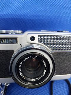 CANON DEMI S HALFFRAME FILM CAMERA,CANON LENS SH 30MM 1:1.7,(BEST BUY)...