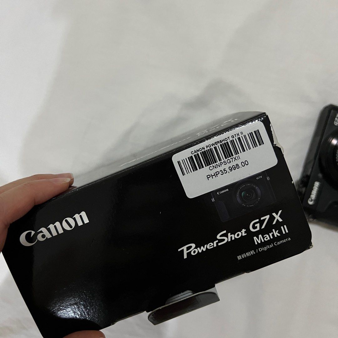 READ LP POSTED! Canon G7x Mark II WITH BOX, RECEIPT, PRICE STICKER