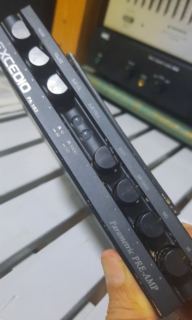 Car parametric pre amplifier, Audio, Soundbars, Speakers & Amplifiers