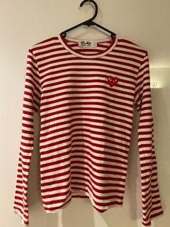 CDG Play red stripes M