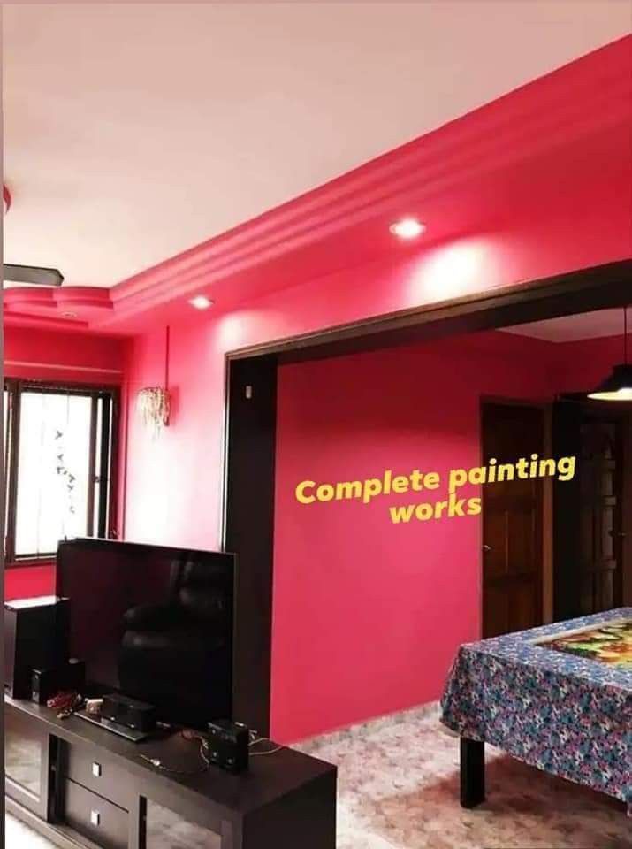 Cheapest painting services on HDB house/ BTO house / EM/ EA house