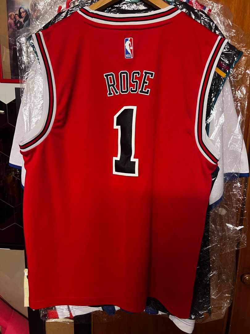 Derrick Rose Chicago Bulls #1 Adidas NBA Basketball Jersey