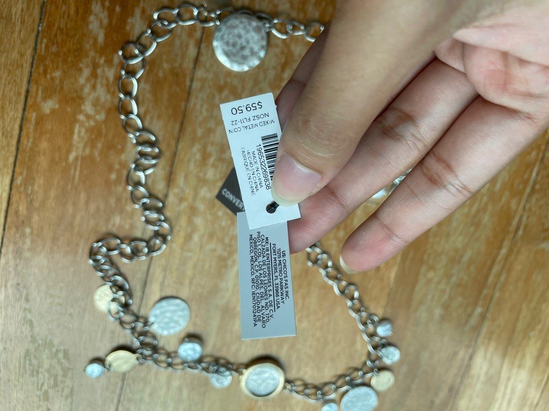 Chico s Convertible Necklace Women s Fashion Jewelry