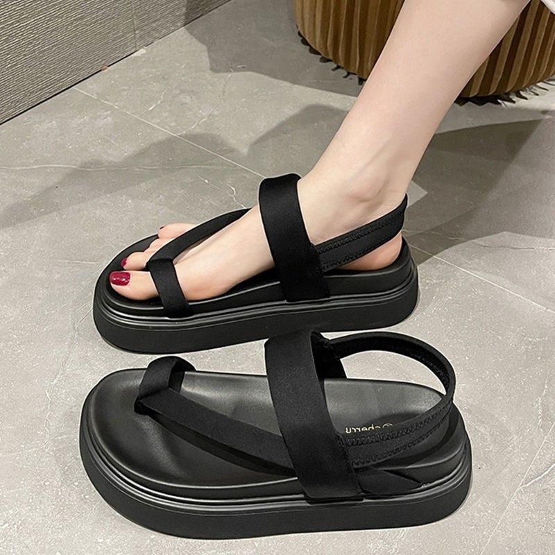 Chunky Platform Korean Sandals on Carousell