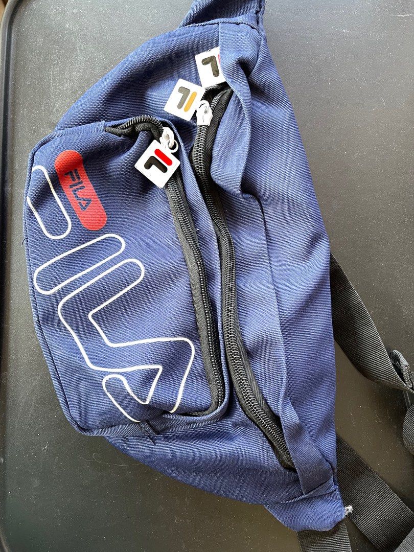 Fila blue fanny pack sale