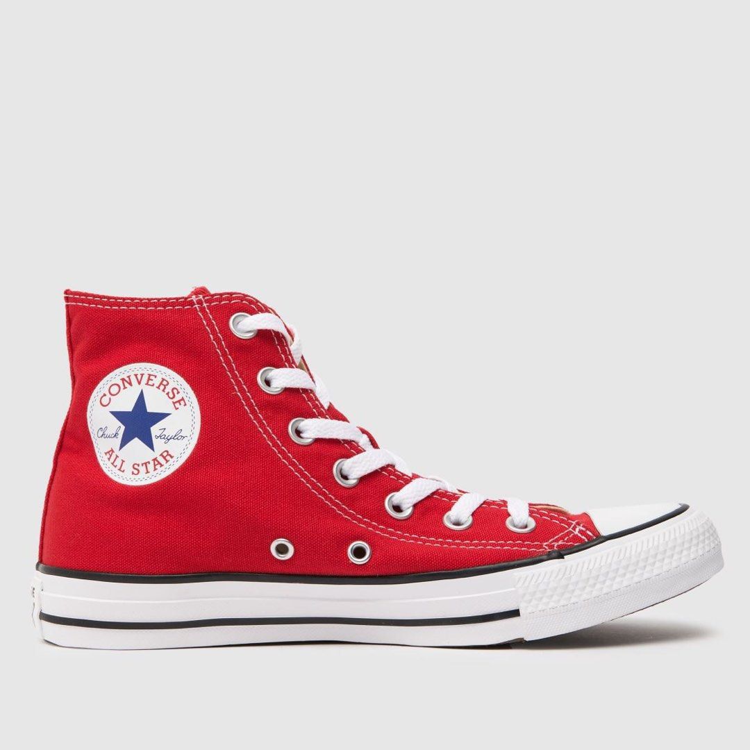 Converse Chuck Taylor red Women s Fashion Footwear Sneakers on