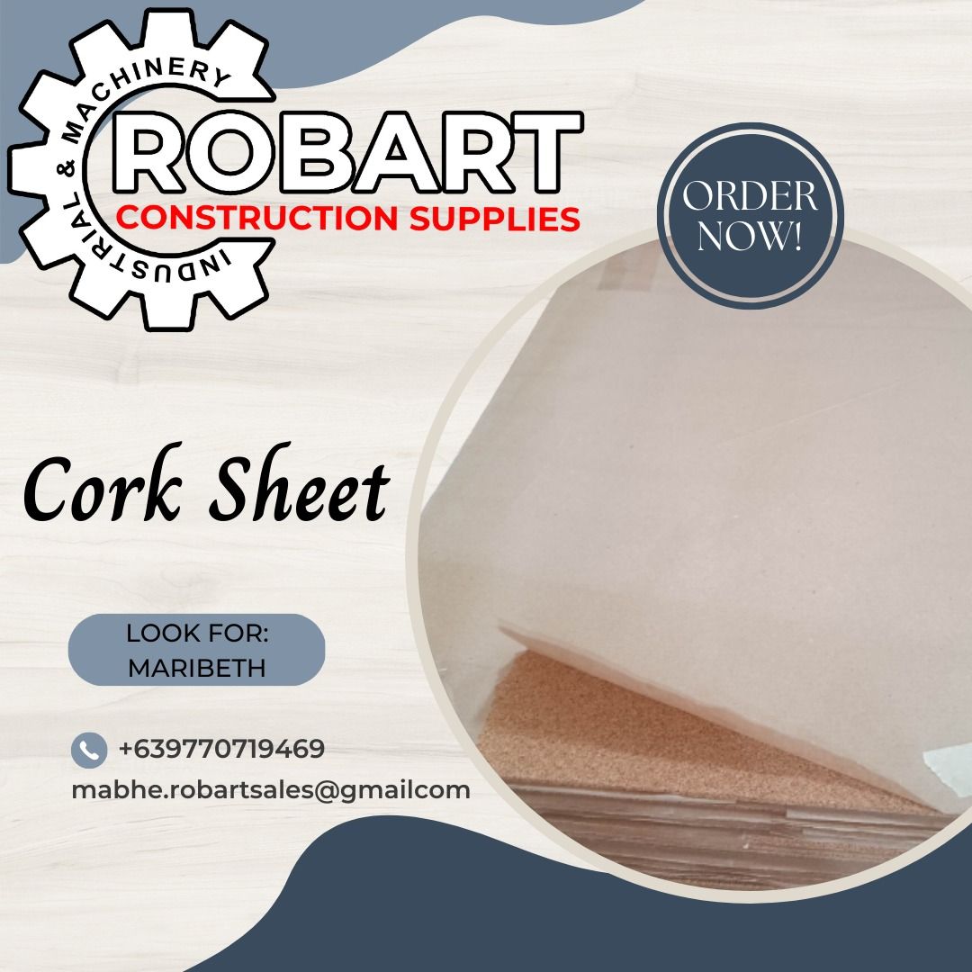 cork sheet, Commercial & Industrial, Construction Tools & Equipment on
