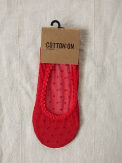 Cotton On Sockette (Red Spot)