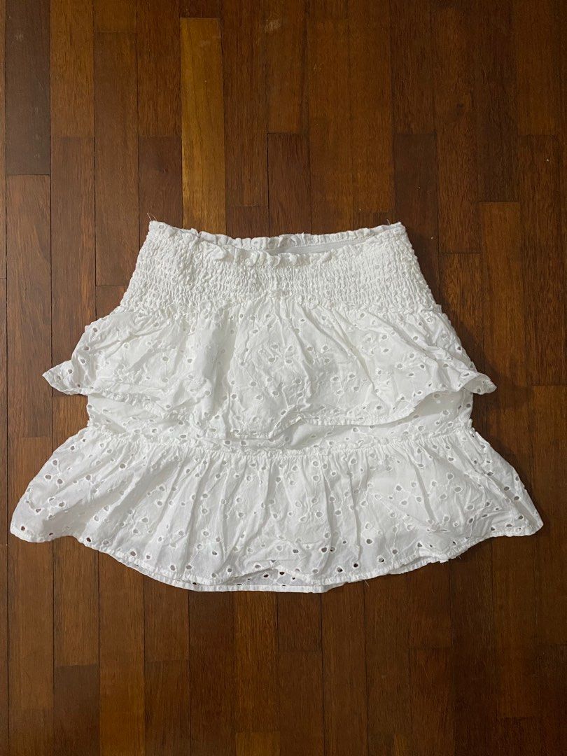 Ruffle skirt hot sale cotton on