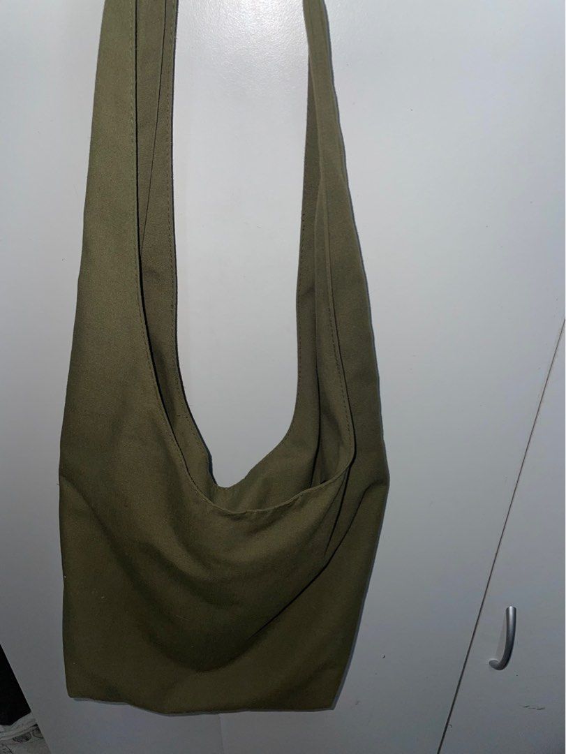 Cross body/ tote bag (army green), Women's Fashion, Bags & Wallets
